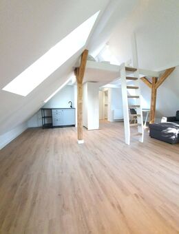 Studio N° 6 im Dachgeschoss zu vermieten - Teilmöbliertes mit Gartenmitbenutzung - Oldenburg