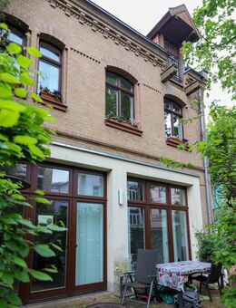 Bezugsfreies Doppelhaus/Hinterhaus, Waldstraßenviertel, 4,5 Zimmer & 2 Terrassen, sehr ruhig gelegen - Leipzig
