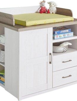 Begabino Wickelkommode Luca, umbaufähig zur Kommode, inkl. Unsterstellregal
