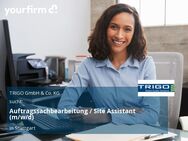 Auftragssachbearbeitung / Site Assistant (m/w/d) - Stuttgart