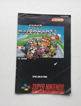 Super Nintendo Entertainment System Spiel Anleitung Super Mario Kart - Fulda