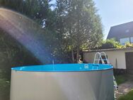 Gebrauchter Swimmingpool mit Stahlwand ca. 350 cm - Neu Isenburg