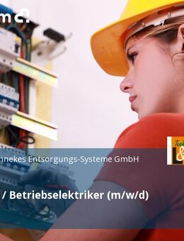 Elektriker / Betriebselektriker (m/w/d) - Meppen