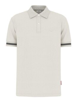 Joop Jeans Poloshirt Amare mit Streifendetails an den Ärmeln