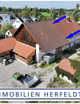 Wirtschaftsgebäude zum Ausbau mit weiteren Bebauungsmöglichkeiten - Buchloe