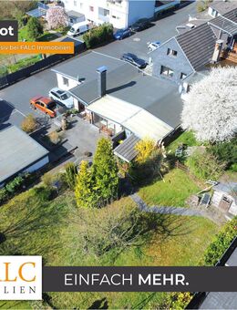 Helle Wohnung im Bungalowstil mit idyllischem Garten - Ihr Rückzugsort zum Wohlfühlen - Lohmar