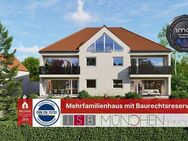 Zur Eigennutzung oder Kapitalanlage: 4-Parteien-Mehrfamilienhaus mit grosser Baurechtsreserve. - München