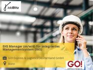 EHS Manager (m/w/d) für integriertes Managementsystem (IMS) - Bonn