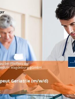 Ergotherapeut Geriatrie (m/w/d) - Magdeburg