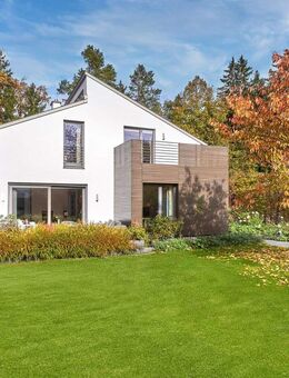 Hochklassiges Architektenhaus mit traumhaftem Garten und Wärmepumpe in Bestlage - Gräfelfing