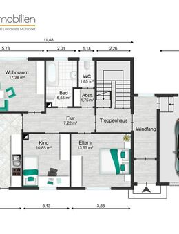 Solides Ein-/Zweifamilienhaus an der Grenze zu Mühldorf - vielseitig nutzbar und stadtnah gelegen - Polling (Landkreis Mühldorf (Inn))