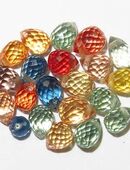 5, 96 ct - ECHT , VVS , TOP LOT FANCY SAPHIR BRIOLETTE , gebohrt , Tanzania in 17033