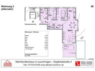 3 Zi. EG mit Terrasse ca. 95 m² - Wohnung 3 - Siegfriedstr. 4, 79787 Lauchringen - Neubau - Lauchringen