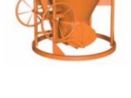 NEU Betonsilo Betonkübel Betonbombe Handrad Kran 500L - Hamminkeln