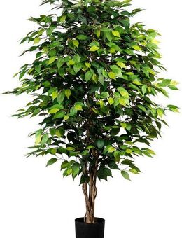Kunstpflanze Ficus Benjamini, Creativ green, Höhe 150 cm