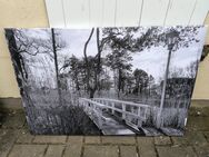 Foto auf Leinwand Brücke Karpfenteich Kühlungsborn - Kühlungsborn