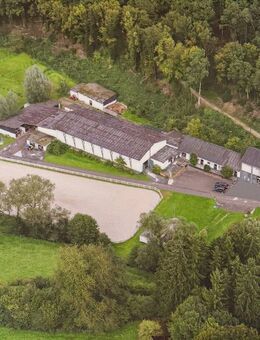 Reitanlage mit 13ha, Halle und 35 x 70 Reitplatz, über 30 Boxen, Scheunen, Wohnhaus! Fast Alleinlage - Horhausen (Westerwald)