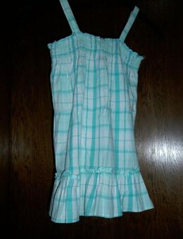 Sommerkleid Gr.110 Spaghettiträgerkleid blau - Bad Neustadt (Saale)