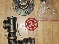 Design Wandlampe "Alter Wasserhahn" Industrial style OVP - Essen