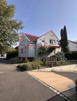 Aus 2 mach 1: Zusammengelegte 4-Zimmer-Dachgeschosswohnung in Bad Mergentheim - Bad Mergentheim