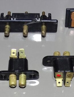 Konvolut Türkontakt Kontaktplatten Schiebetüre Mercedes GM 90196229 Oldtimer - Spraitbach