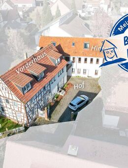 DIETZ: REDUZIERT! 2 Häuser auf einem Grundstück mit 3-4 Wohneinheiten inklusive Ausbaupotenzial! - Münster (Hessen)