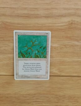 Magic The Gathering-Deckmaster. -Green Ward. - Nörvenich
