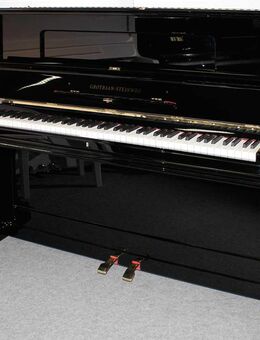 Klavier Grotrian-Steinweg 120, schwarz poliert, Nr. 41295, 5 Jahre Garantie - Egestorf