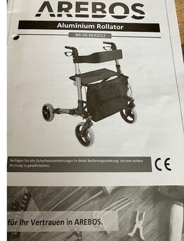 ROLLATOR ALU AREBOS - Großostheim