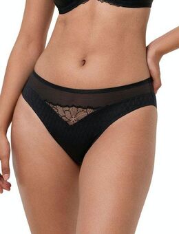 Triumph Tai-Slip Azalea Florale mit Spitzendetails, Tüll. feminin, Jacquard