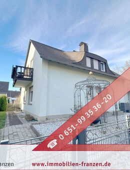 Bitburg: Gepflegtes Einfamilienhaus mit zwei flexibel nutzbaren Wohneinheiten, Balkon, Garten und Garage! - Bitburg