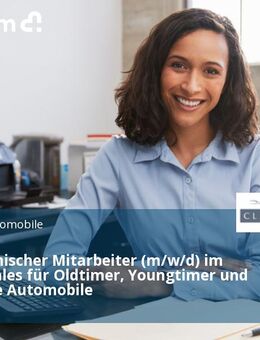 Kaufmännischer Mitarbeiter (m/w/d) im Bereich Sales für Oldtimer, Youngtimer und besondere Automobile - Grolsheim