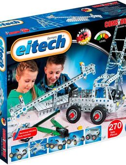 Eitech Basisbaukasten Metallbaukasten, (270 St), Made in Germany