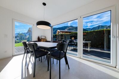 Traumhaftes Architektenhaus - nordisch-modern mit unverbaubarem Wendelsteinblick - Energiewert A+