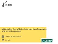 Mitarbeiter (m/w/d) im internen Kundenservice und Inventurgruppe - Lorsch (Karolingerstadt)