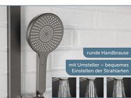 Schütte Stangenbrause-Set KARIBIK, Höhe 78,5 cm, 3 Strahlart(en), Komplett-Set, höhenverstellbar, mit Antikalk-Beschichtung, wassersparend