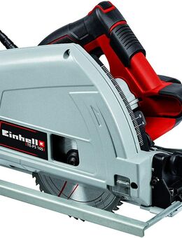 Einhell Tauchsäge TE-PS 165 (1.200 Watt, werkzeuglose Einstellung bei Schnitttiefe Neigungswinkel, hochwertiges Hartmetall-Sägeblatt, Sägeblattarretierung) Set 34251 - Wuppertal