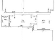 Teilmöblierte frisch sanierte große Wohnung im EG, ideal als WG - Zwickau