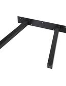 1x Tischuntergestell A-Form Schwarz 700 mm x 710 mm #L319*3 in 75217