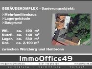 ImmoOffice49 - Gebäudekomplex mit Potential - Sanierungsobjekt - Rosenberg (Regierungsbezirk Karlsruhe)