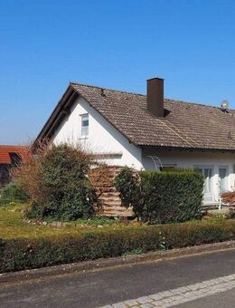! Hier können Sie Ihr neues Zuhause selbst gestalten ! 1-2 Familienhaus mit großem Garten und Doppelgarage - Wachenroth