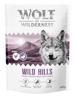 Wolf of Wilderness Adult "Wild Hills" Ente - getreidefrei - 400 g NEU