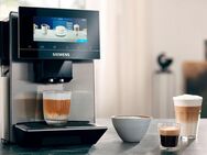 SIEMENS Kaffeevollautomat EQ900 plus TQ903DZ3, auto. Reinigen und Entkalken, 6,8" TFT-Display, Barista-Mode, App-Steuerung, Geräuschreduzierung, 3 Profile, edelstahl