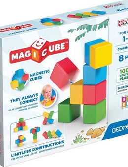 Geomag™ GEOMAG™ Magicube Creative Set Magnetspielbausteine, (8 St), Made in Europe