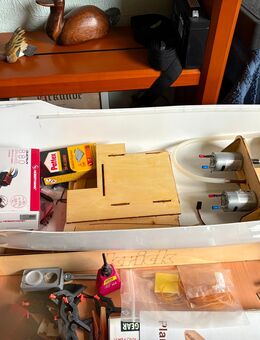 Modellbausatz Löschboot Düsseldorf von Krick - Norderstedt