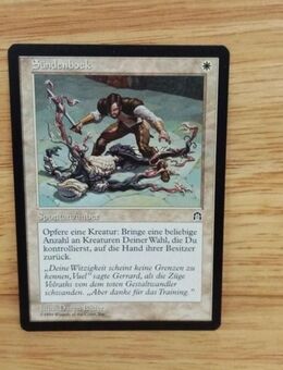Magic The Gathering-Sammelkarte-Sündenbock. - Nörvenich