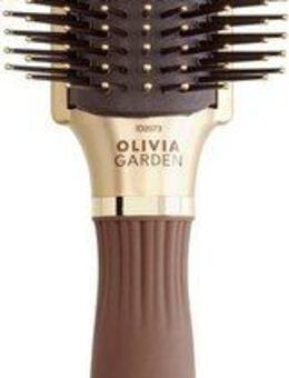 OLIVIA GARDEN Haarbürste EXPERT STYLE CONTROL Nylon Bristles Gold&Brown