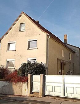 Zweifamilienhaus mit großem Garten in Brendlorenzen - Bad Neustadt (Saale)