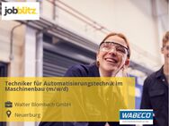 Techniker für Automatisierungstechnik im Maschinenbau (m/w/d) - Neuerburg