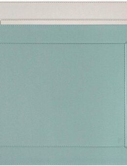 freeform Tablett DUO, 2-farbiges Wendetablett, Tablett und Tisch-Set in einem, wendbar, Kunstleder, (1-tlg), mit Doppelfunktion, pflegeleicht und kann platzsparend verstaut werden